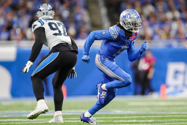 Lions rookie WR Amon-Ra St. Brown makes most of increased looks in  scrimmage at Ford Field 