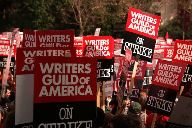 WGA strike Writers Guild of America