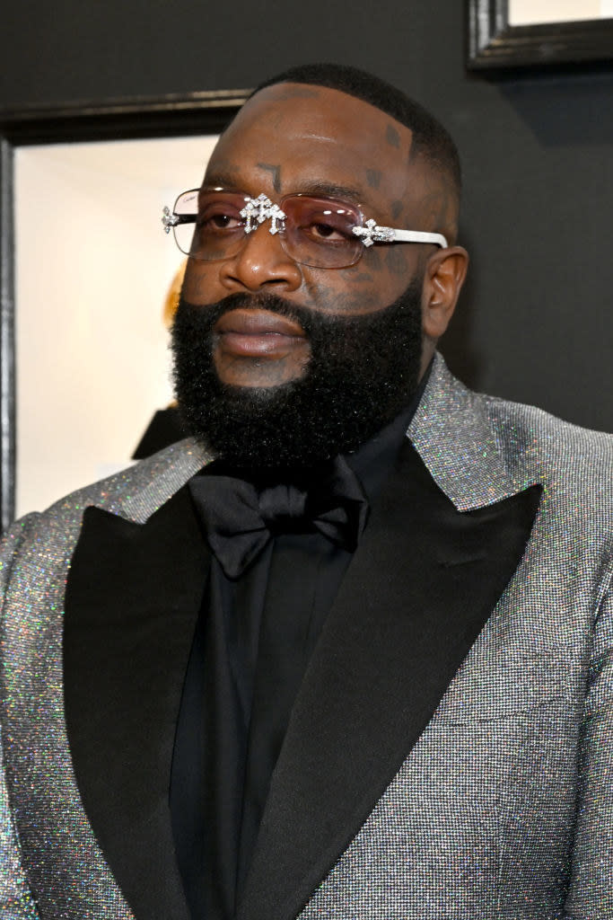 Closeup of Rick Ross