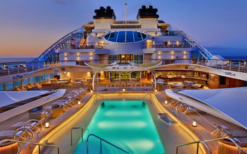 Seabourn Encore Pool Deck