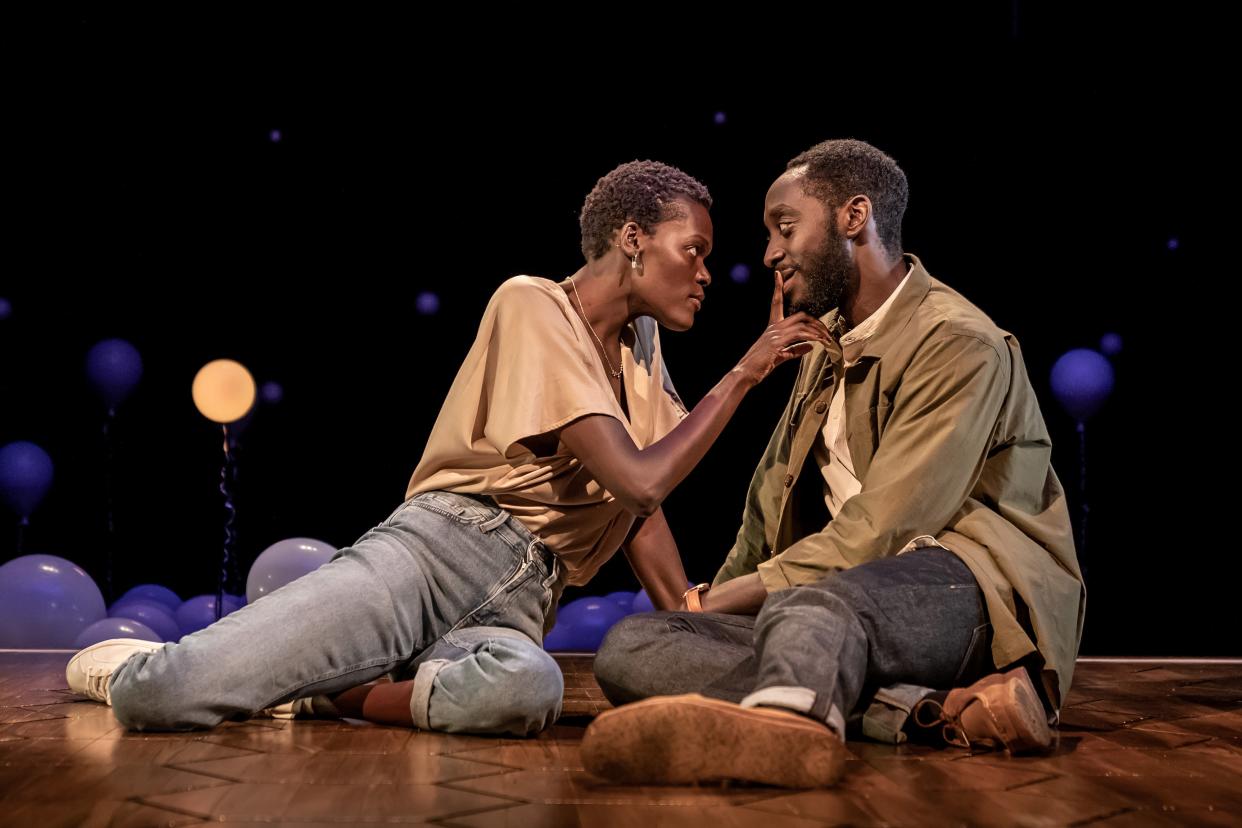 Sheila Atim and Ivanno Jeremiah in Constellations (Marc Brenner)