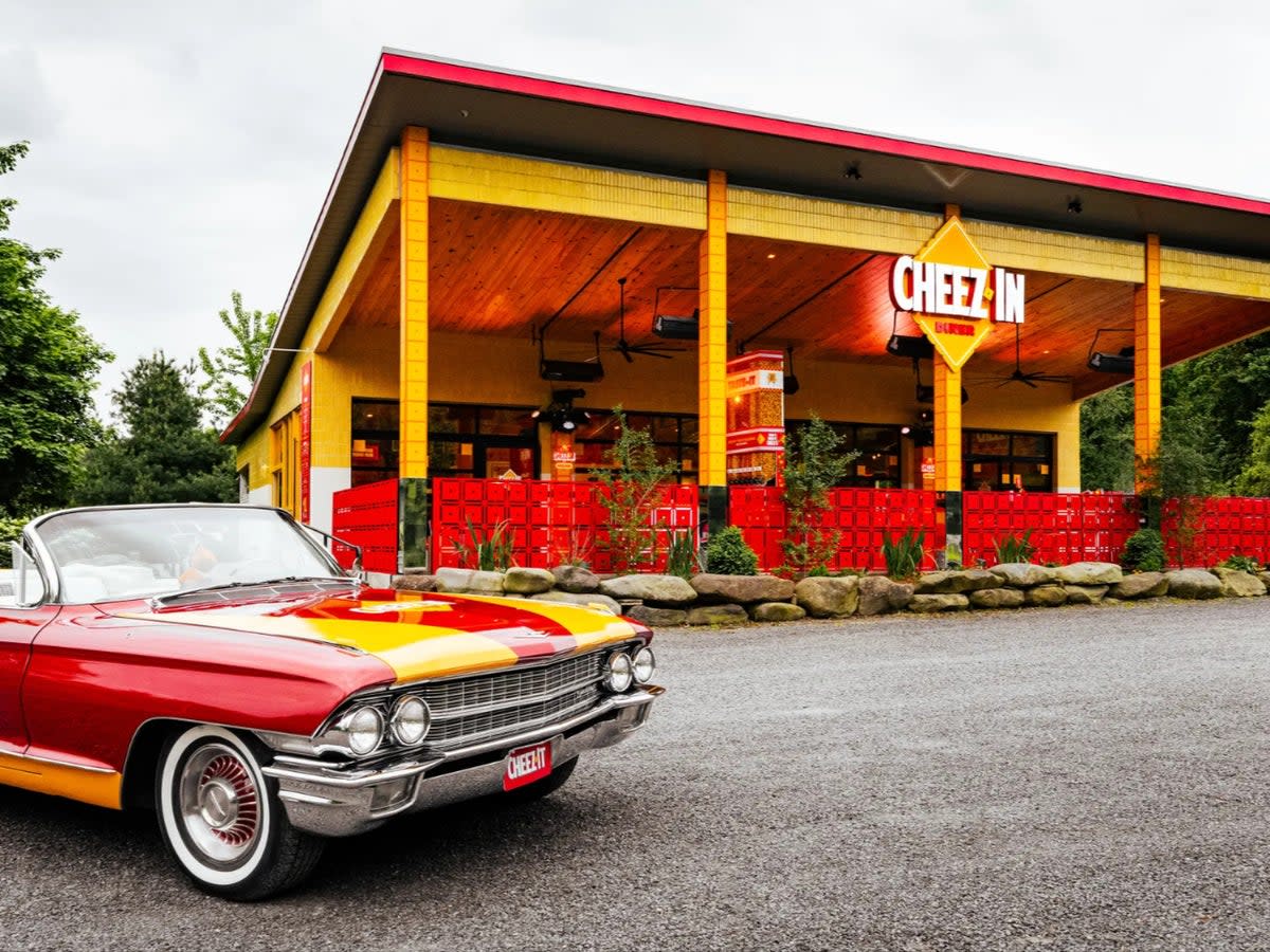 The Cheez-It Diner in Woodstock, New York (Cheez-It)