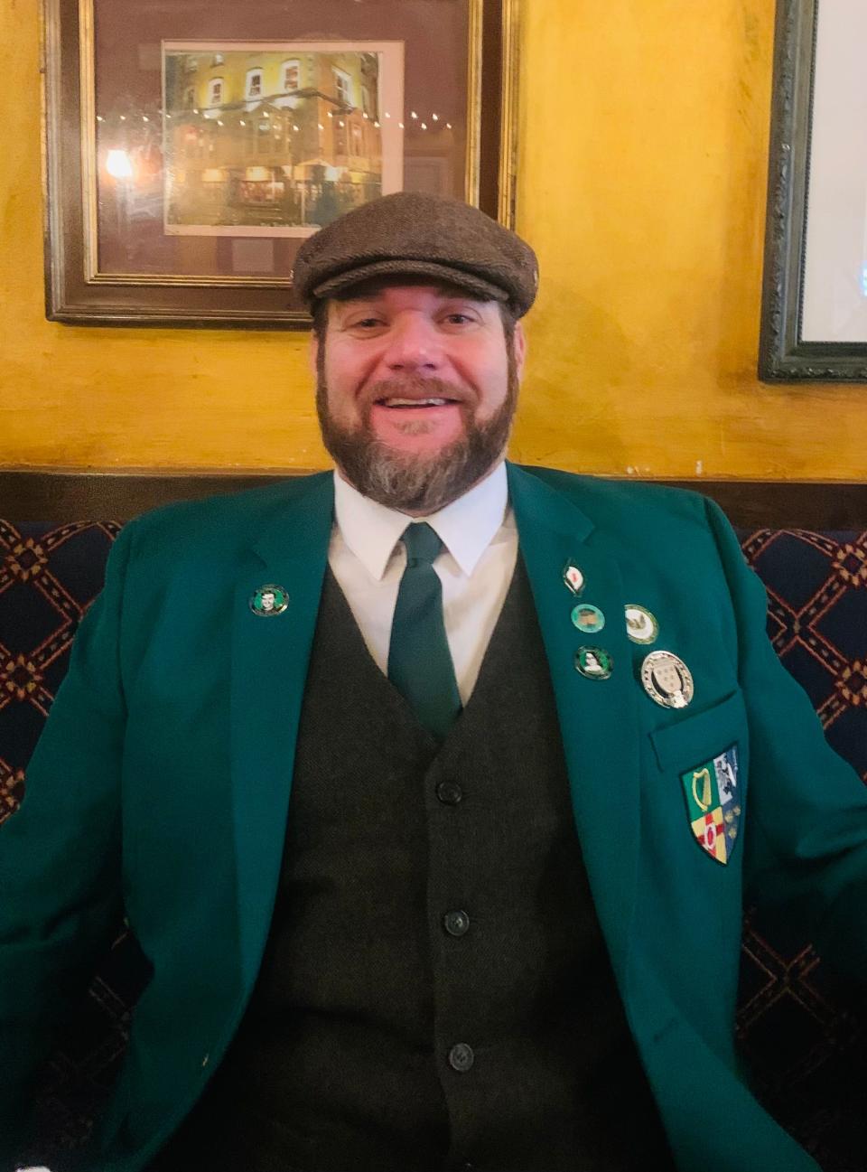 David Ireland was elected as the new president of the Irish Culture Club of Delaware last year.
