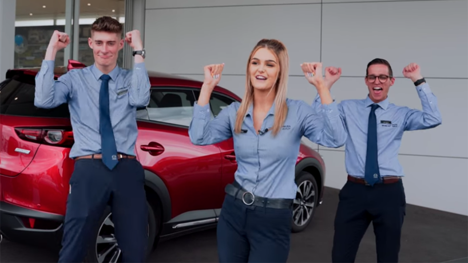 Grand Prix Mazda Aspley's Savage TikTok advertisement criticised as 'cringefest' online