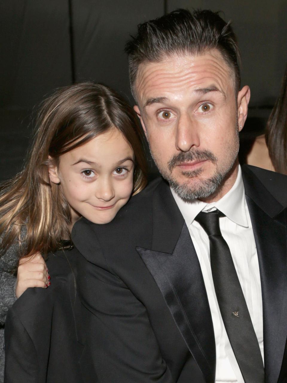 David Arquette (R) and Coco Arquette attend The Art of Elysium's 6th Annual HEAVEN Gala presented by Audi at 2nd Street Tunnel on January 12, 2013 in Los Angeles, California