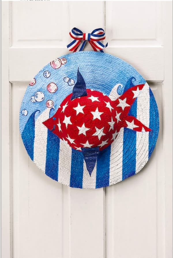 Memorial Day crafts: Straw Hat