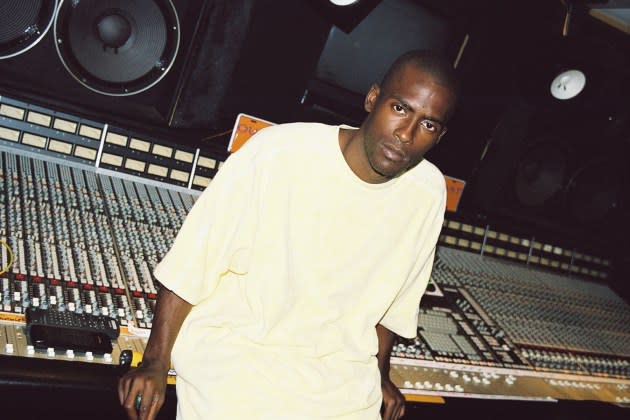 Producer Rico Wade of Organized Noize at The Dungeon II Studios in Atlanta, Georgia, on June 3, 2002. - Credit: Julia Beverly/Getty Images