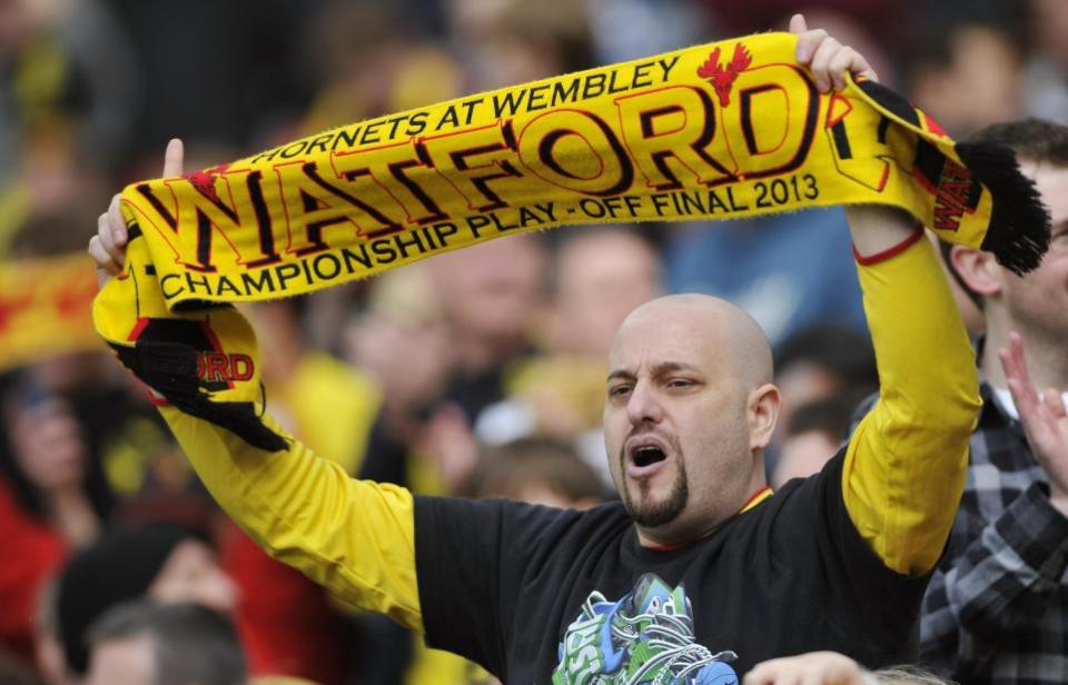 Watford Observer: Watford were to be promoted that day having fallen short at Wembley two years previously