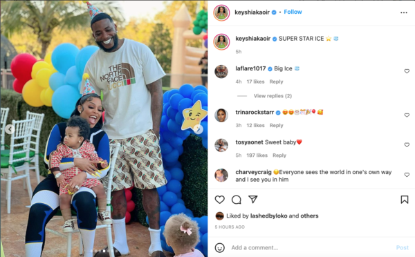 Bro He Was Just Born Yesterday': Gucci Mane and Keyshia Ka'Oir Celebrate  Baby Ice's First Birthday, and Fans Want to Know Where the Time Has Gone