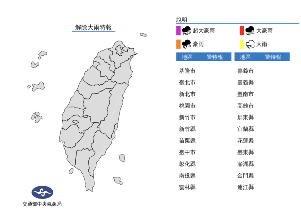 （圖取自中央氣象局網站）