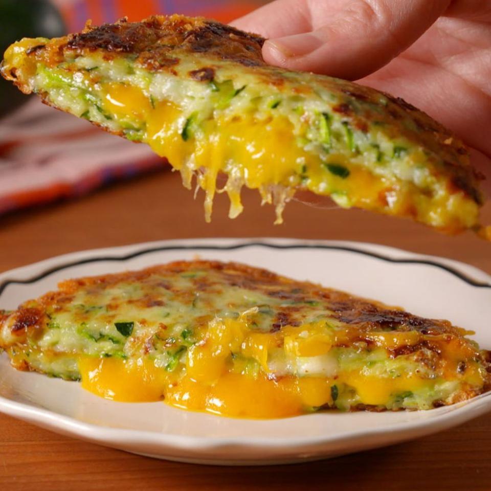 Courgette Grilled Cheese