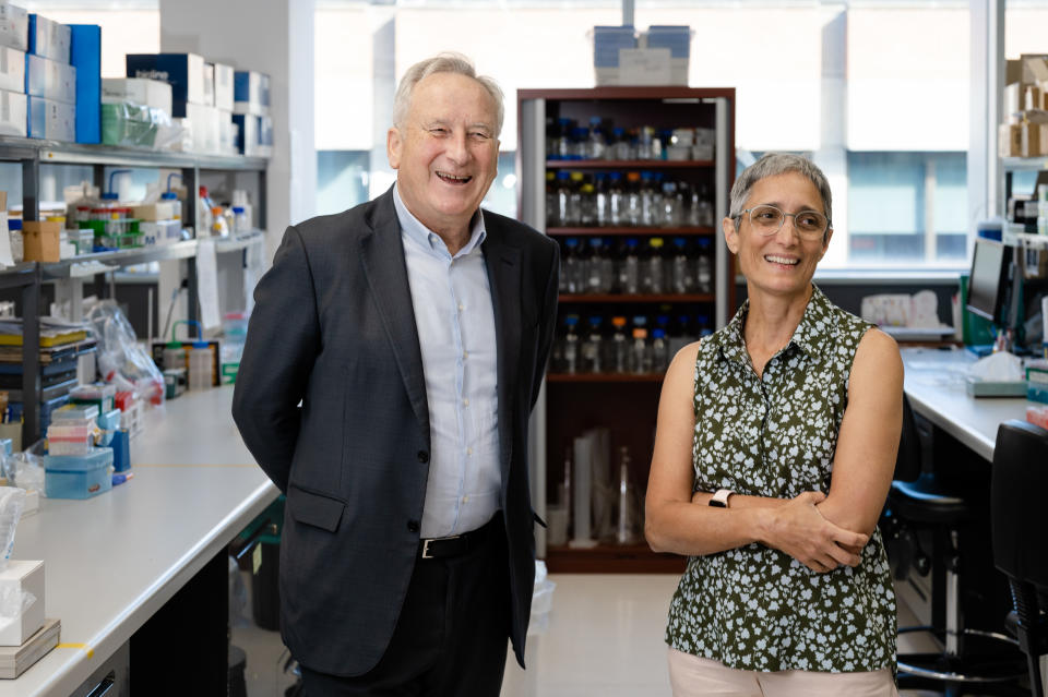 Professor Tom Kay and Professor Helen Thomas