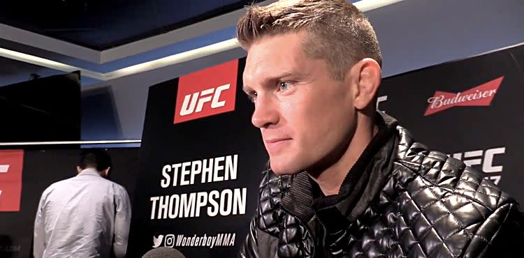 Stephen Thompson UFC 217 Media Day