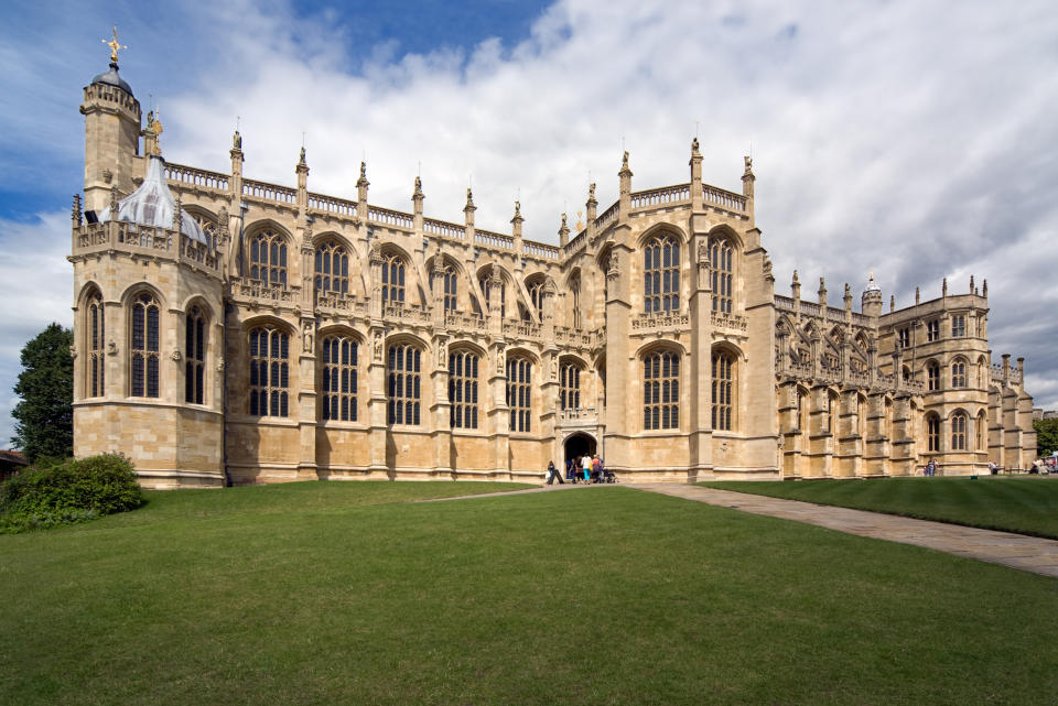 Her Majesty’s final resting place will be the King George VI memorial chapel, an annex to the main St George’s Chapel. (Getty)