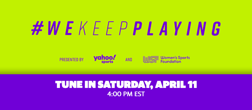 Yahoo Sports #WeKeepPlaying this Saturday