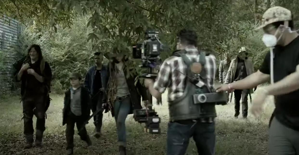 twd season 10 covid filming