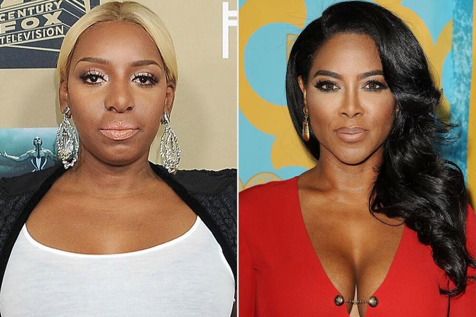 NeNe Leakes (left) and Kenya Moore | Gregg DeGuire/WireImage; Jason LaVeris/FilmMagic