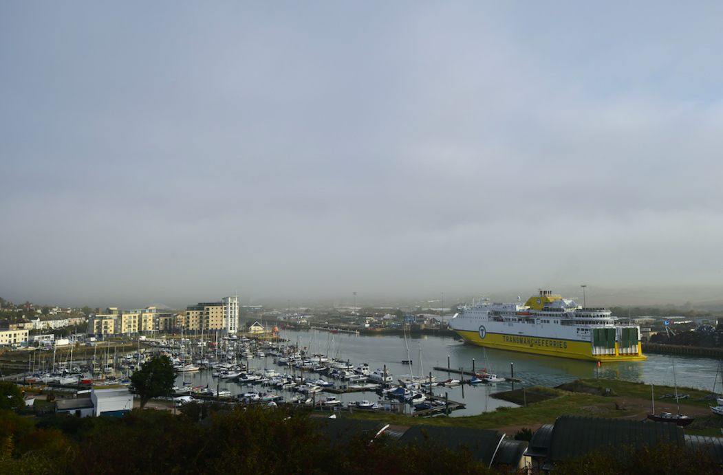 <em>Fifteen children were among those found in the refrigerated lorry at the port of Newhaven (Getty)</em>