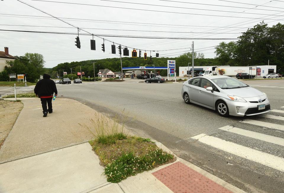 A roundabout may be coming to the intersection at West Main Street and New London Turnpike by the East Great Plain Volunteer Fire Company in Norwich.