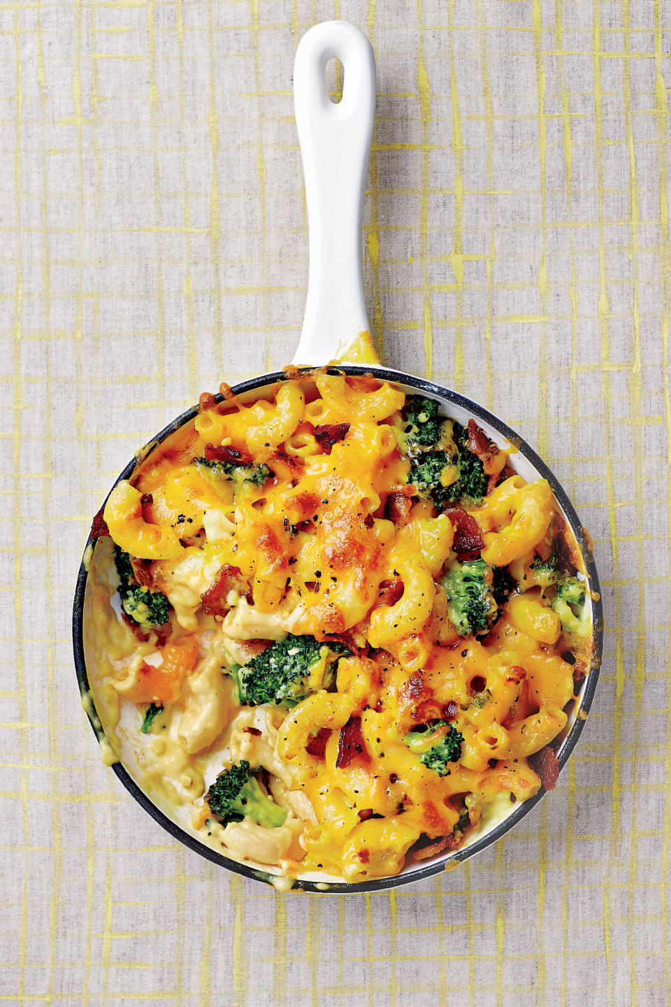 Chicken-Broccoli Mac and Cheese with Bacon