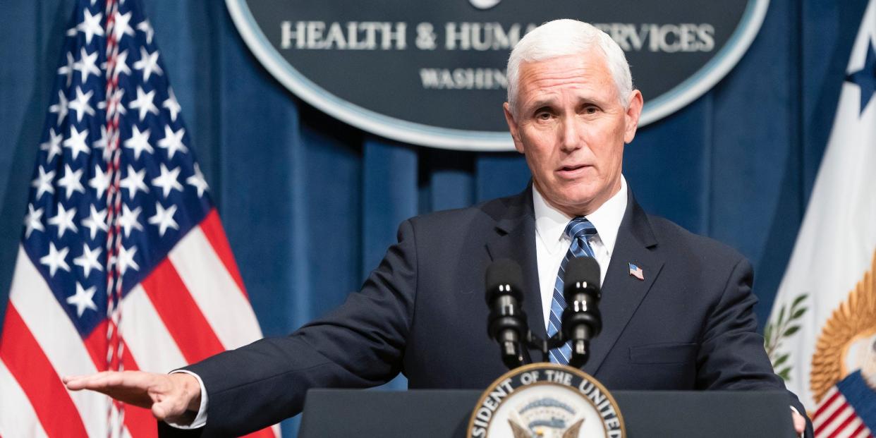 coronavirus task force pence