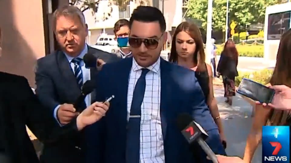 Controversial former deputy mayor Salim Mehajer has declined to comment on the issue. Photo: 7News