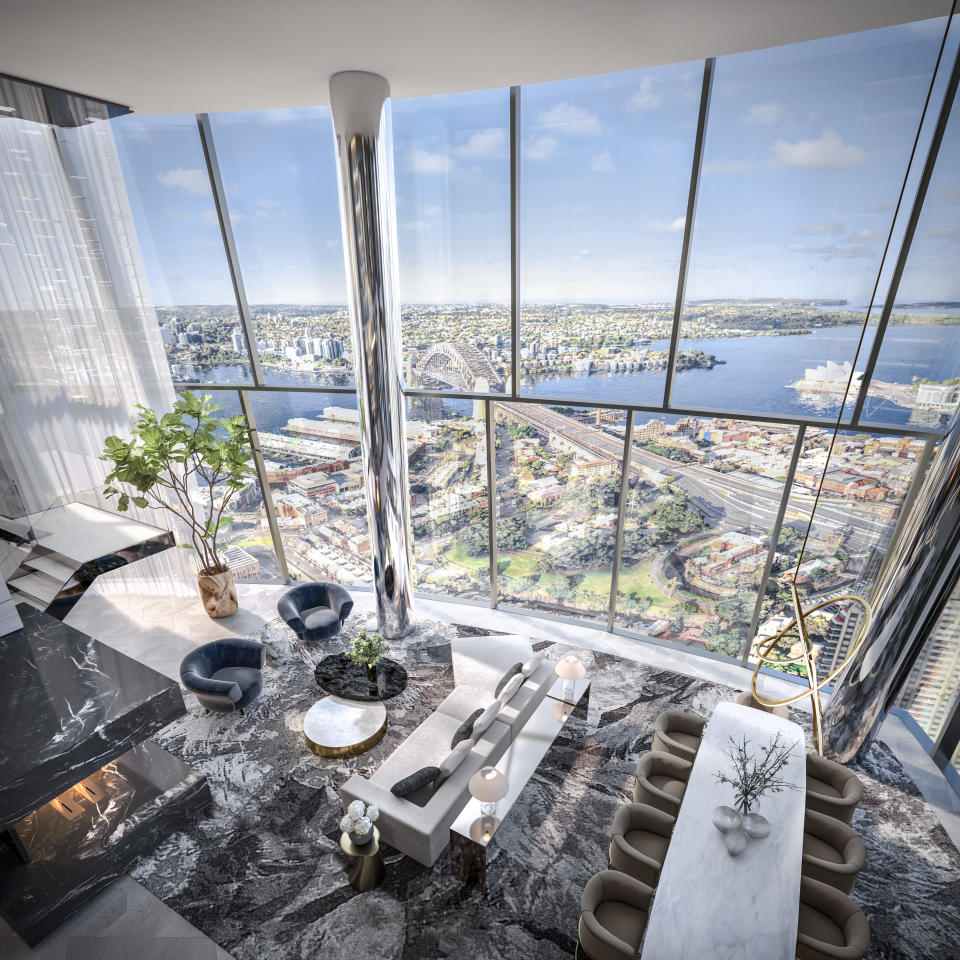 The Crown One Barangaroo pent-house. Source: Crown One Barangaroo