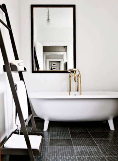 Black and White Bathroom