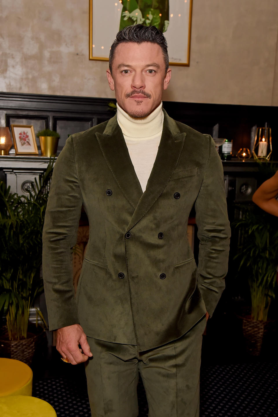 LONDON, ENGLAND - DECEMBER 05:  Luke Evans attends the launch of the Tanqueray Townhouse at Bloomsbury House on December 05, 2019 in London, England. (Photo by David M. Benett/Dave Benett/Getty Images for Tanqueray)