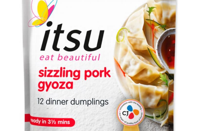 Itsu's frozen packs of Sizzling Pork Gyoza may be unsafe to eat