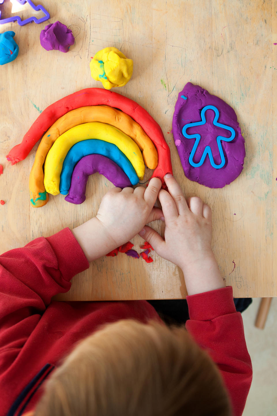 Make your own playdough with store cupboard ingredients. (Getty Images)