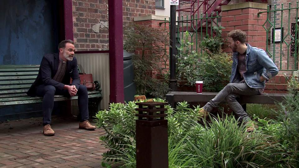 Monday, October 5: Billy confides in David