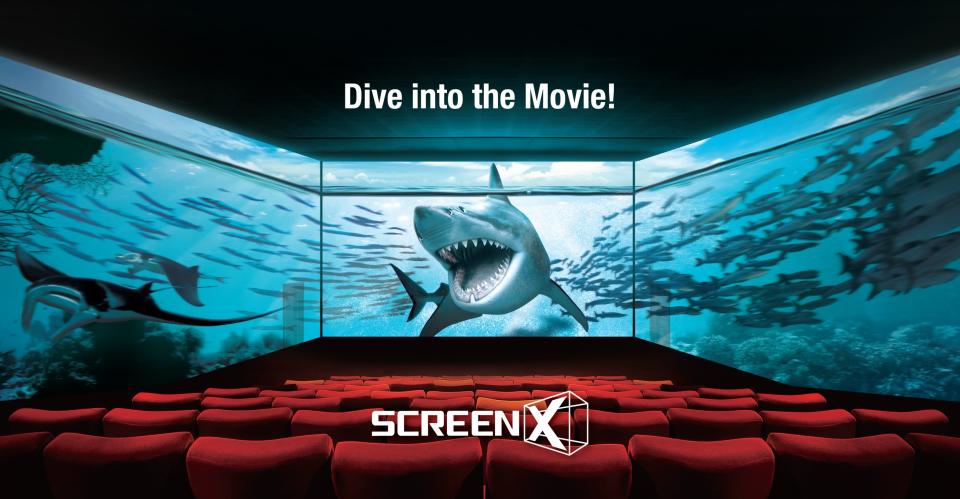台灣將迎來首座ScreenX影廳。（圖／秀泰影城提供）