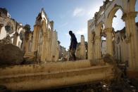 Haiti was devastated by an earthquake in January 2010