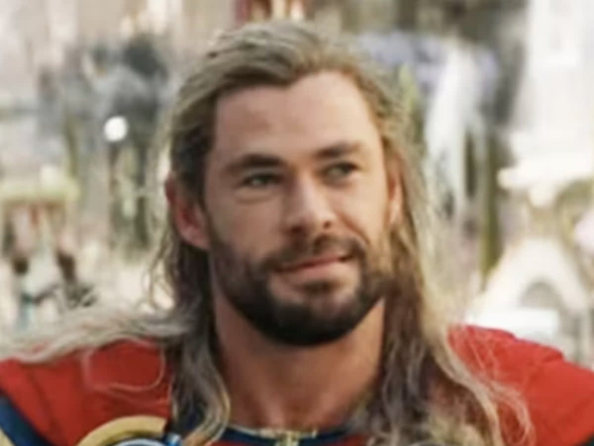 Chris Hemsworth as Thor in ‘Thor: Love & Thunder' (Marvel)