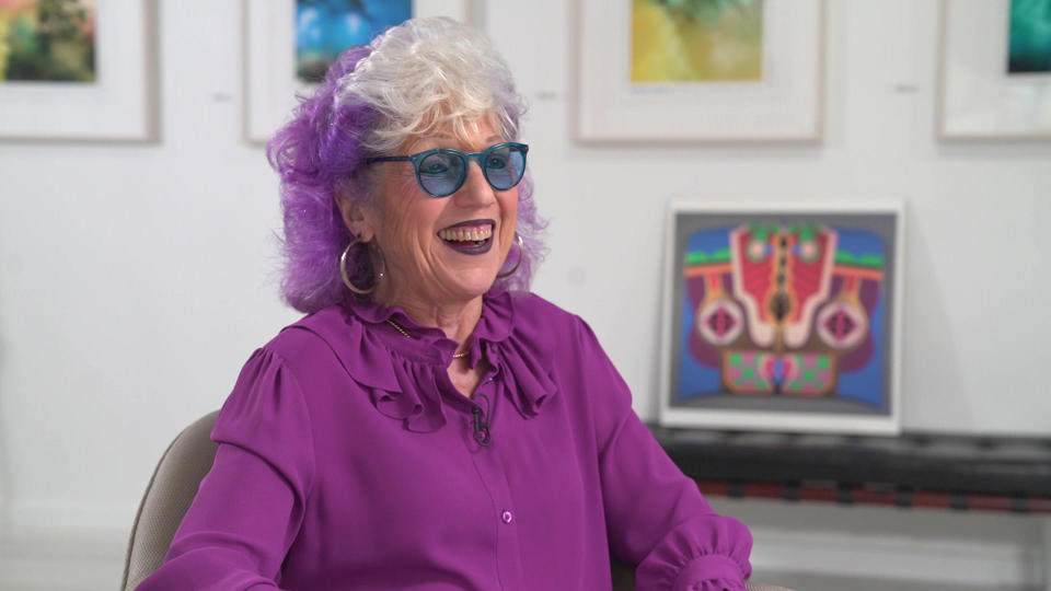 Artist Judy Chicago. / Credit: CBS News