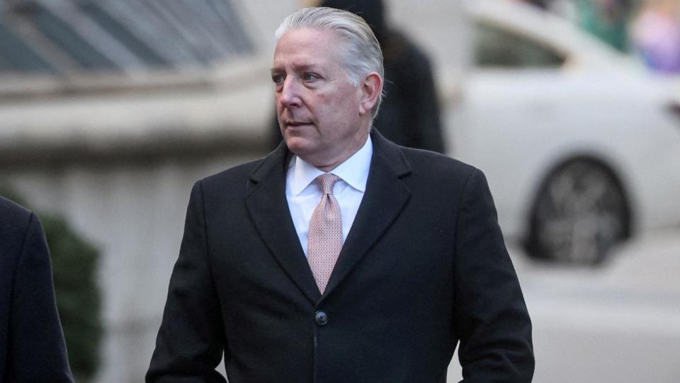 PHOTO: In this March8, 2023 file photo, Charles McGonigal, a former FBI official, arrives at Federal Court in New York. (Brendan Mcdermid/Reuters, FILE)