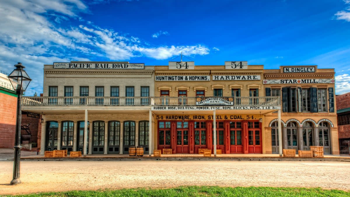 Old Sacramento overflows with historic buildings (Getty Images)