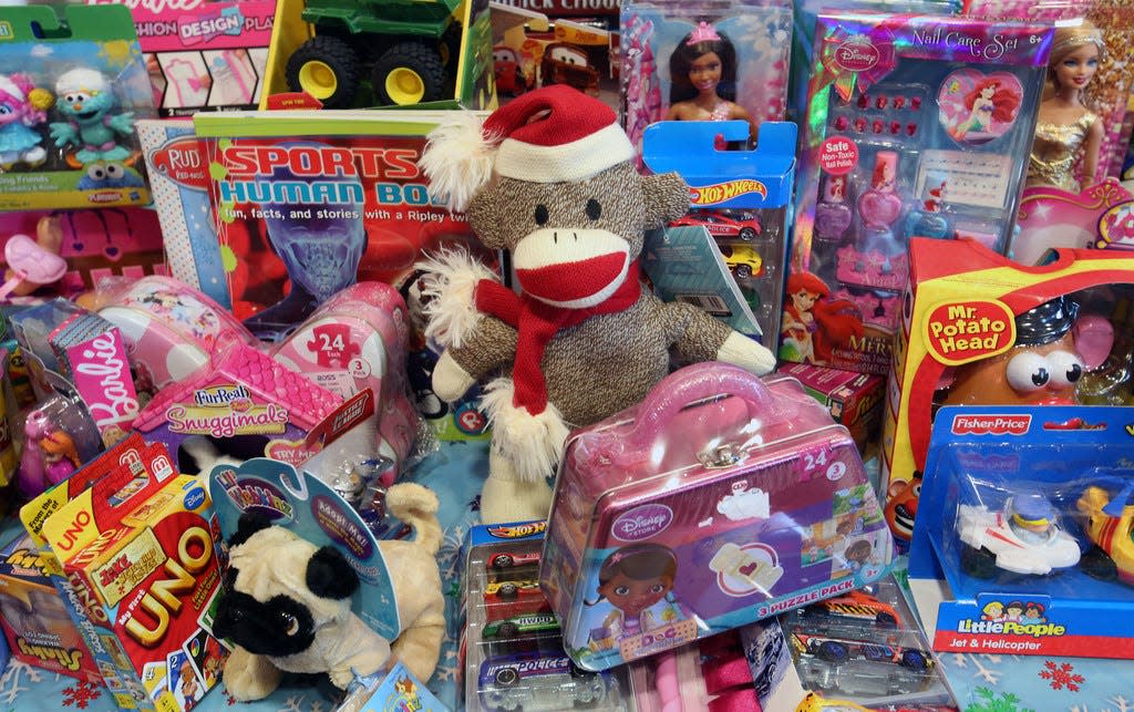 Toy drives are happening around the city.