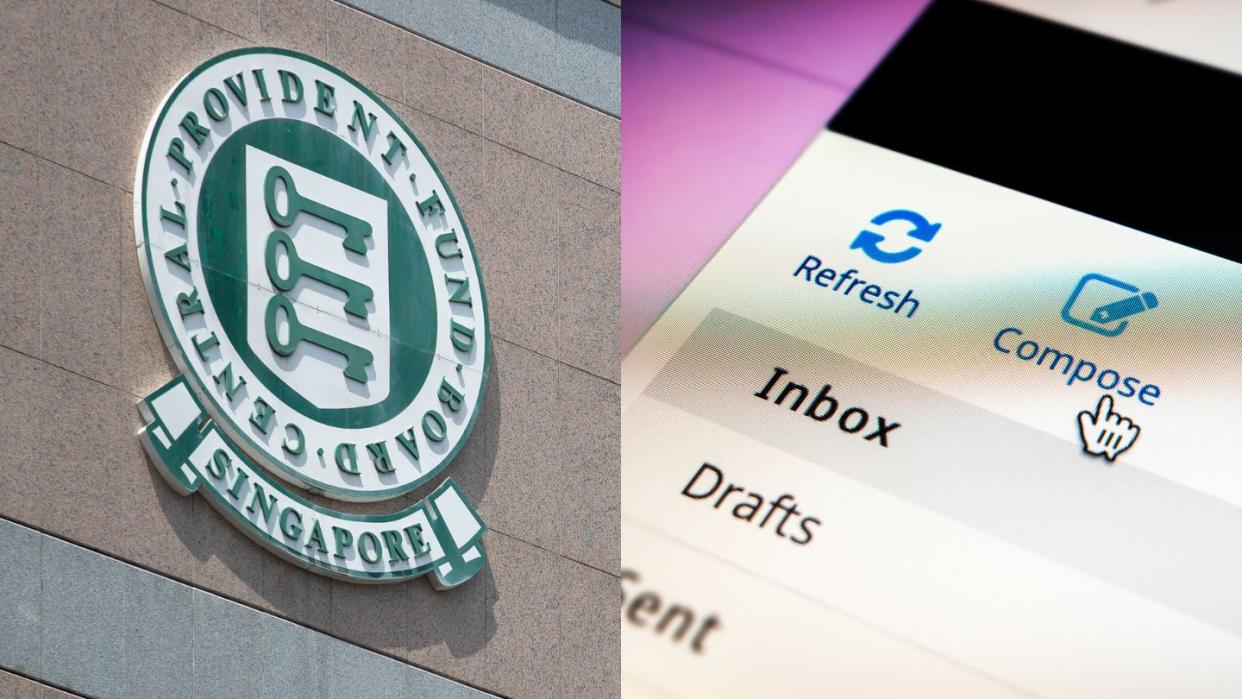 CPF Board issues warning against e-mail scam targeting employee wage information. 