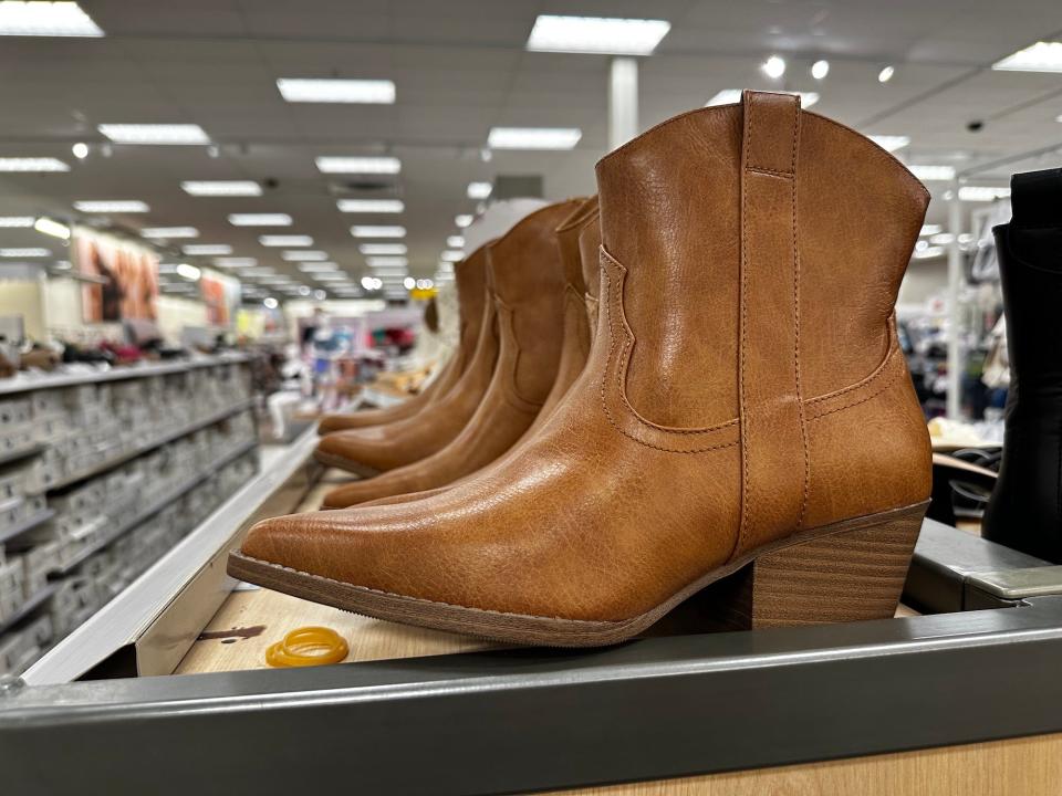 Boots at Target on September 19, 2023.