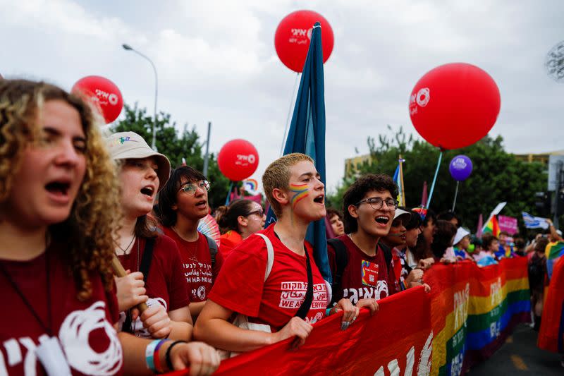 Annual Pride parade in Jerusalem