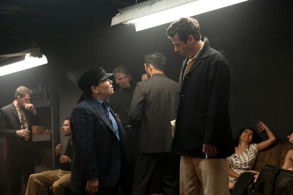 <div class="inline-image__caption"><p>Alex Borstein as Susie and Luke Kirby as Lenny Bruce in the series finale of <em>The Marvelous Mrs. Maisel</em>.</p></div> <div class="inline-image__credit">Amazon Prime Studios</div>