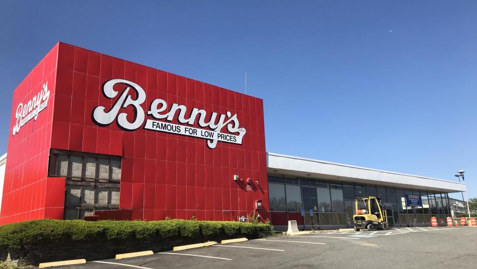 The former site of Benny's in Raynham is now home to Harbor Freight.