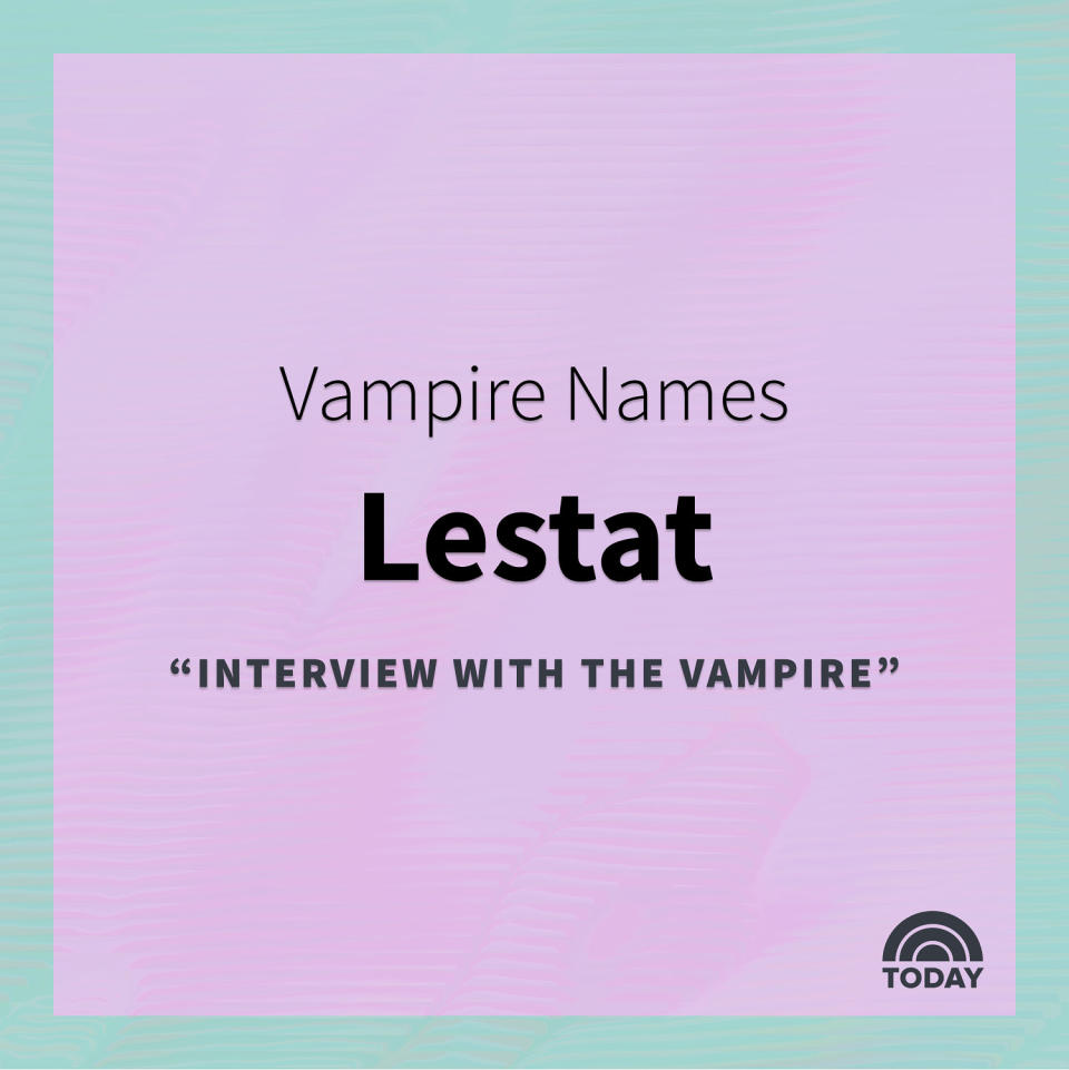 Vampire Names