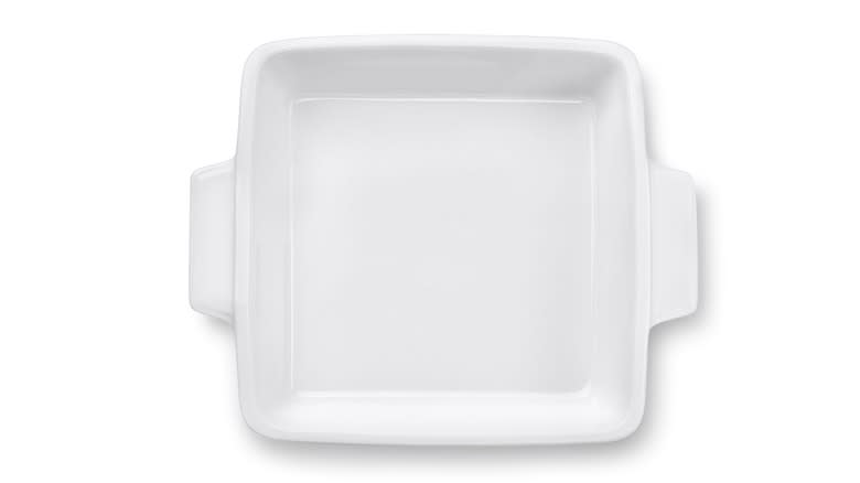 Ceramic square cake pan