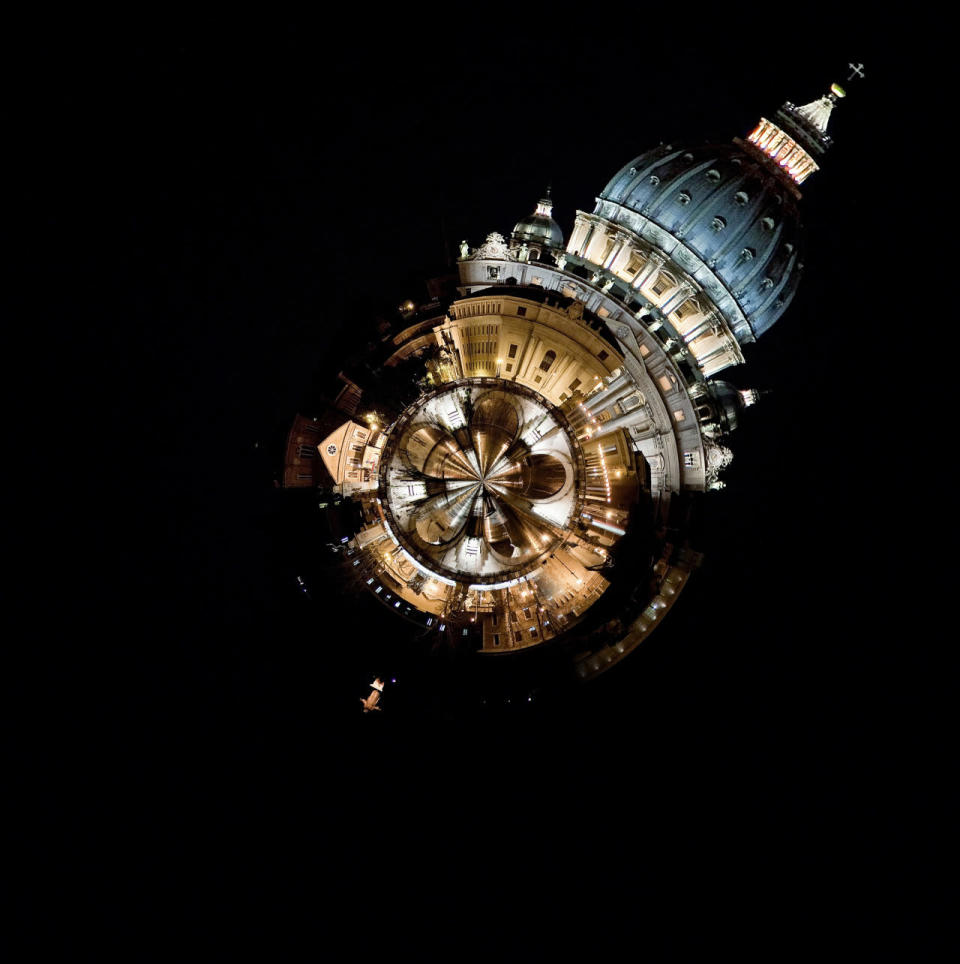 Rome This night time image of Italy’s capital proves how stunning its architecture is. Stunning.