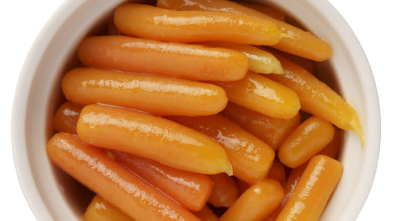 boiled canned carrots