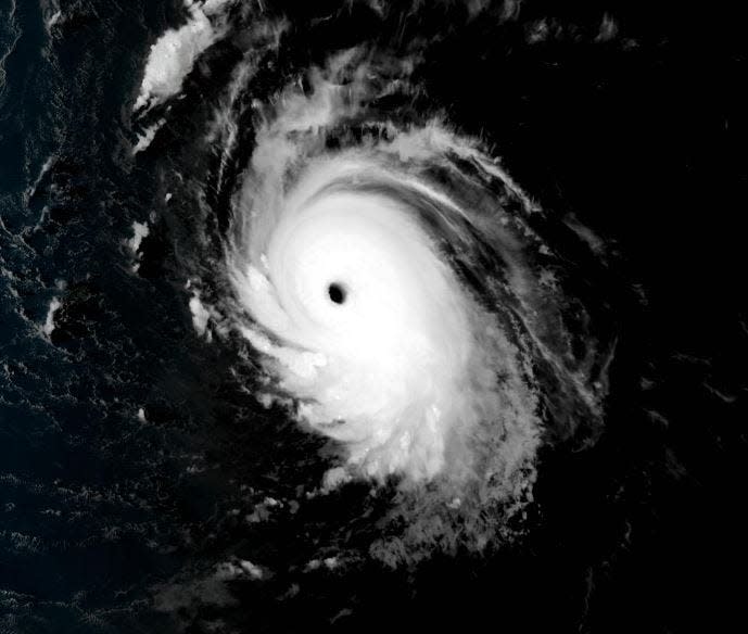 Hurricane Lee became a Category 5 storm on Sept. 7, 2023.