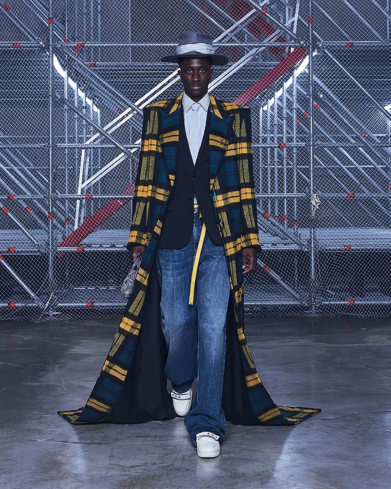 El 7 de julio último presentó la colección spin-off del Men's FW21 para Louis Vuitton